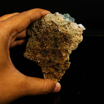 Green Apophyllite Disco Ball | 160g India Specimen – Apohyllite