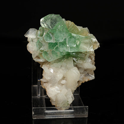 Green Apophyllite Disco Ball | 160g India Specimen – Apohyllite