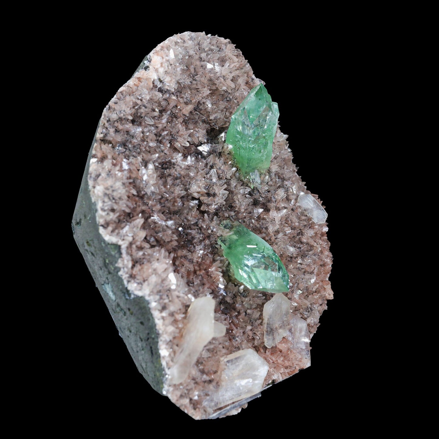 Green Apophyllite sharp terminated Natural Mineral Specimen – Apohyllite