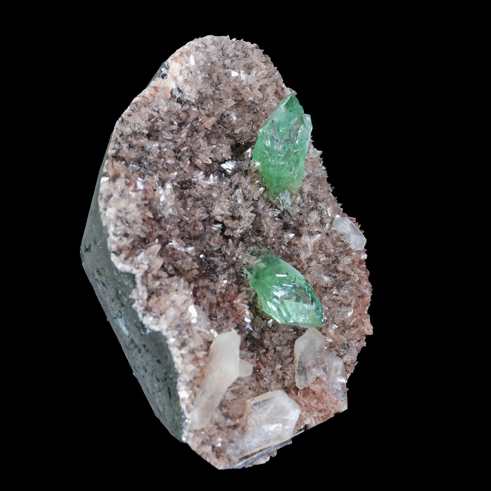 Green Apophyllite sharp terminated Natural Mineral Specimen – Apohyllite