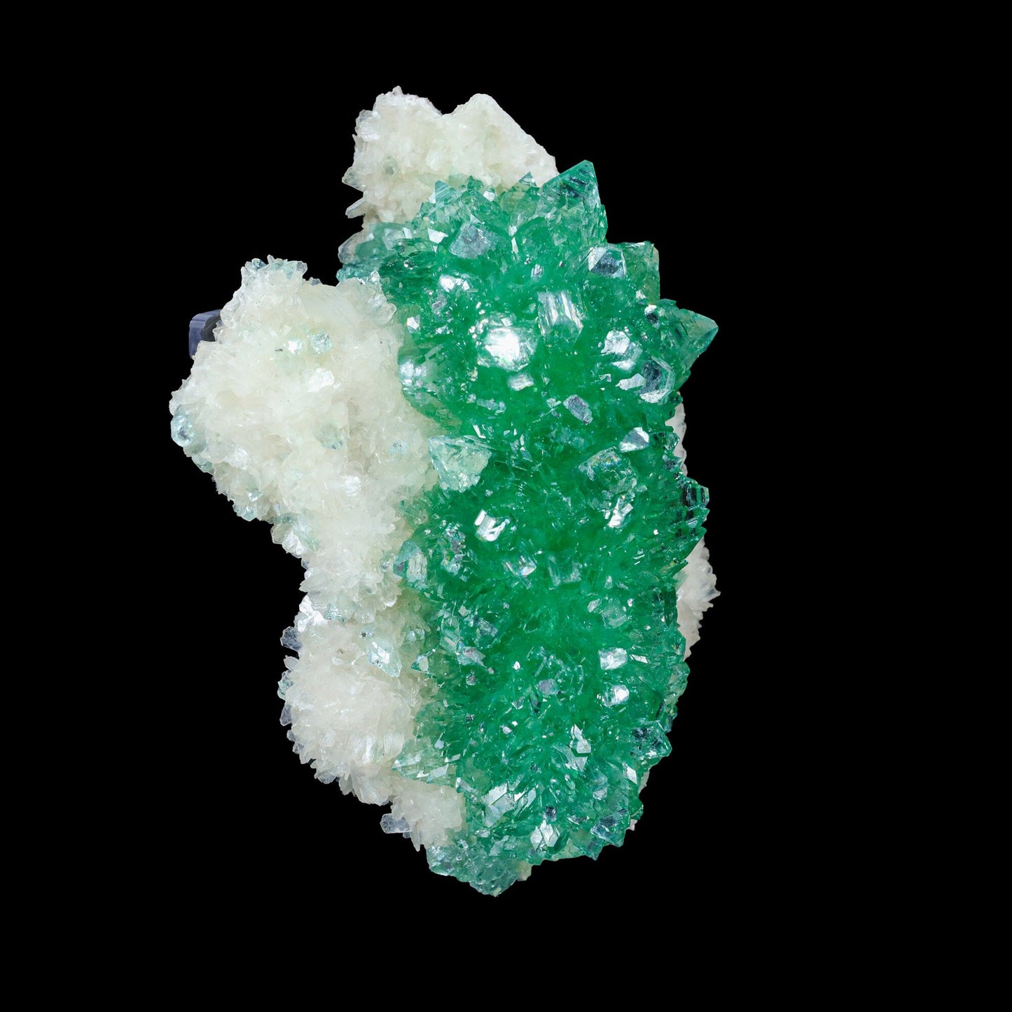 Green Apophyllite sharp terminated Natural Mineral Specimen USA – Apohyllite