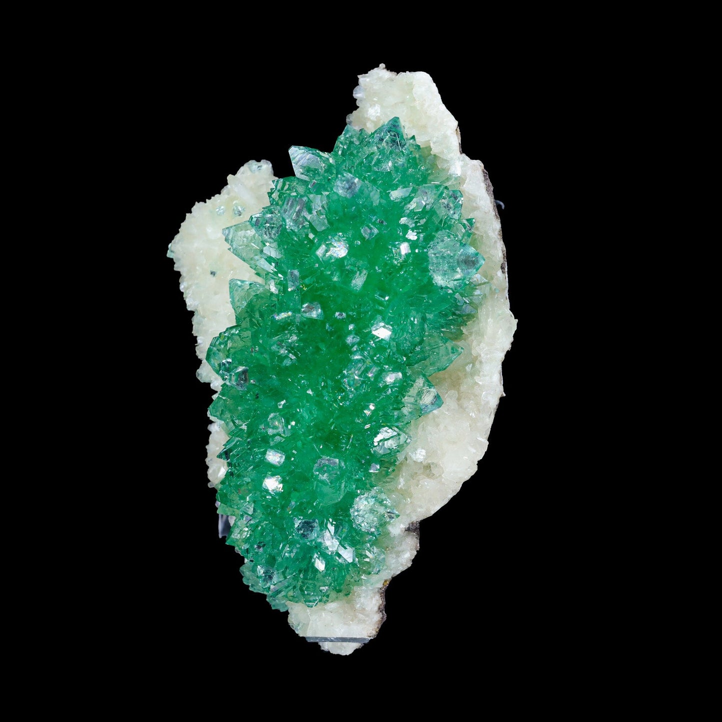 Green Apophyllite sharp terminated Natural Mineral Specimen USA – Apohyllite