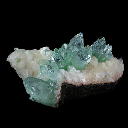 Green Apophyllite sharp terminated Natural Mineral Specimen USA – Apohyllite