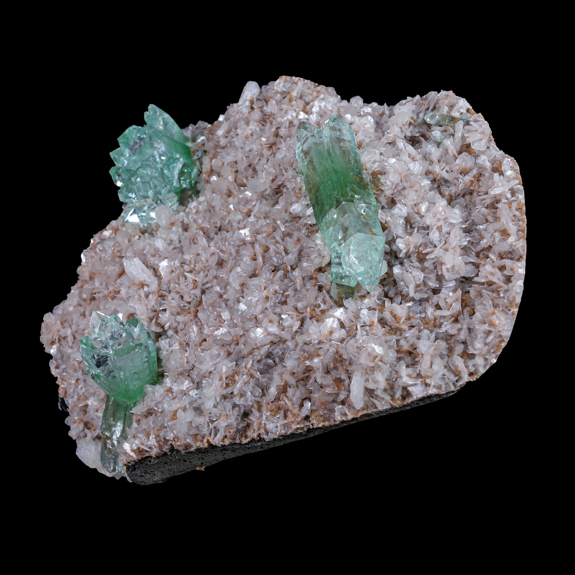 Green Floral Apophyllite sharp terminated Natural Mineral Specimen USA – Apohyllite