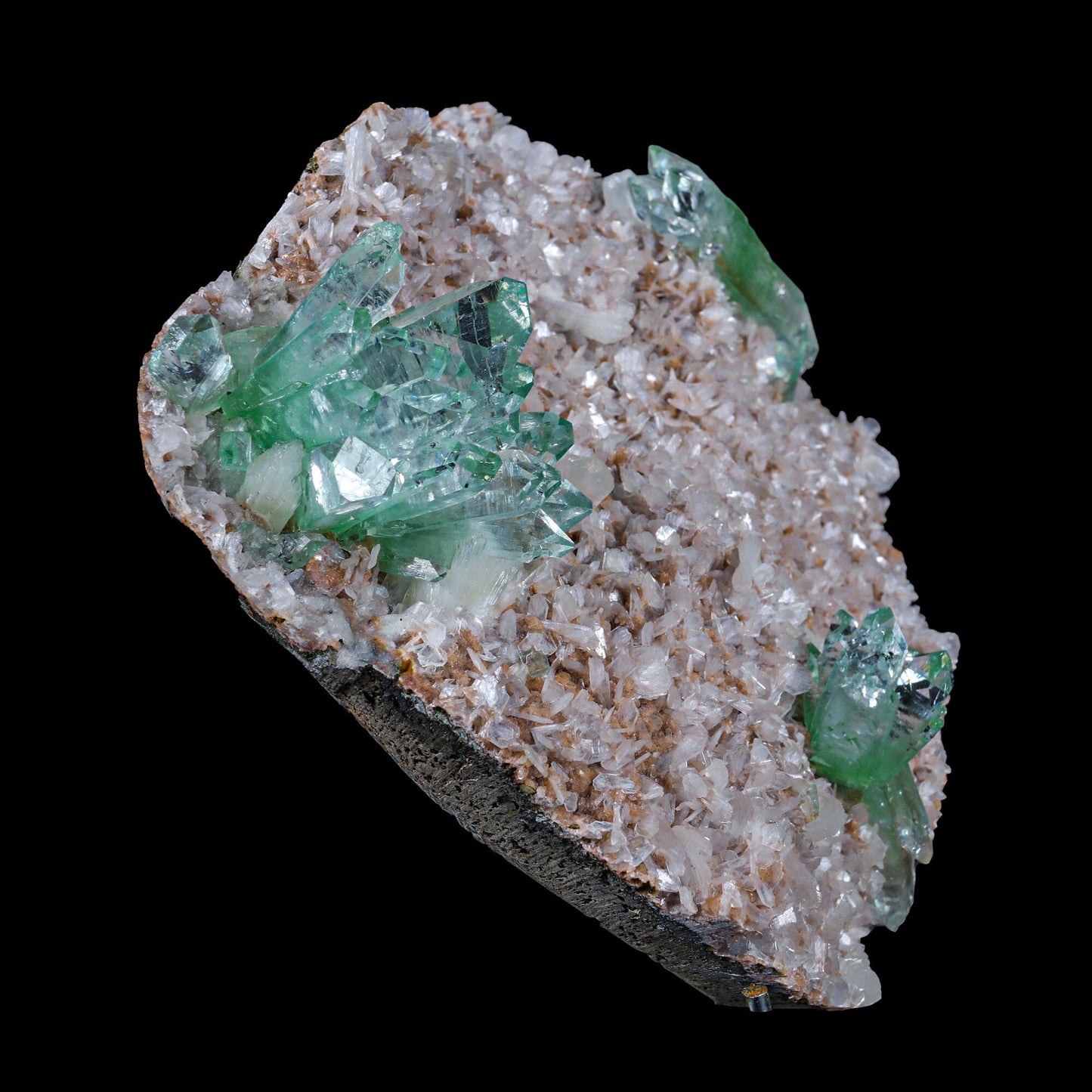Green Floral Apophyllite sharp terminated Natural Mineral Specimen USA – Apohyllite