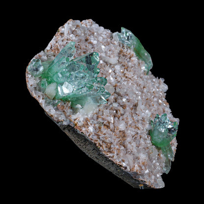 Green Floral Apophyllite sharp terminated Natural Mineral Specimen USA – Apohyllite