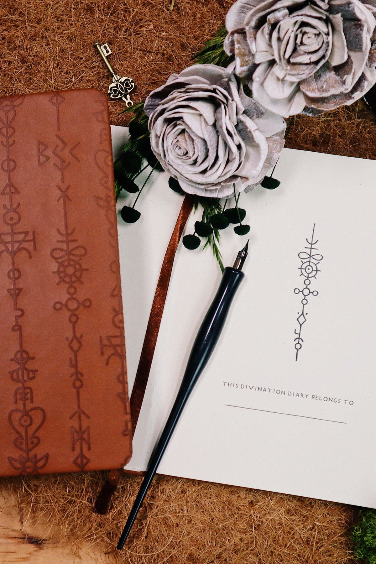 Green Glyphs Divination Diary