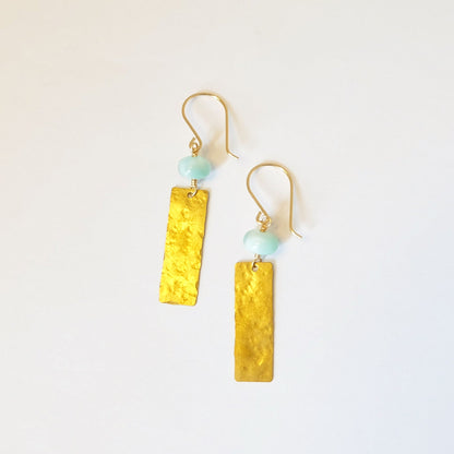 Brass Dangle Earrings