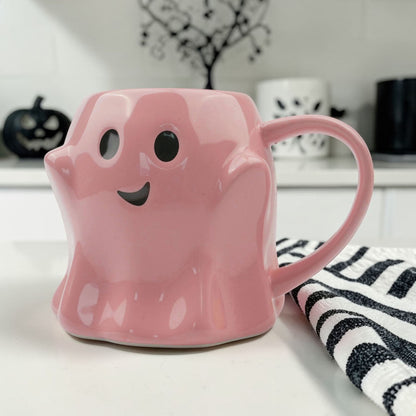 Ghost Coffee Mug, 14.8 oz | Cute Halloween Cup