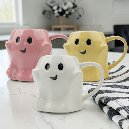 Ghost Coffee Mug, 14.8 oz | Cute Halloween Cup