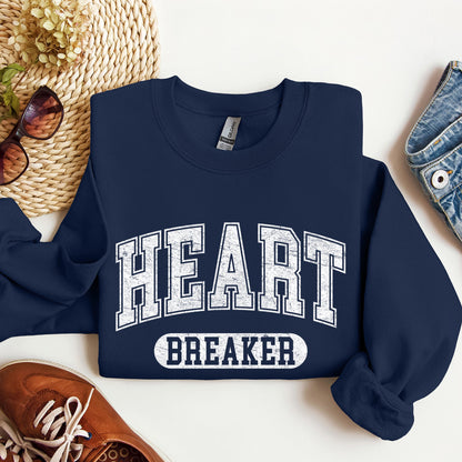 Heart Breaker, Collegiate, Love, Sweatshirt, Valentine's Day