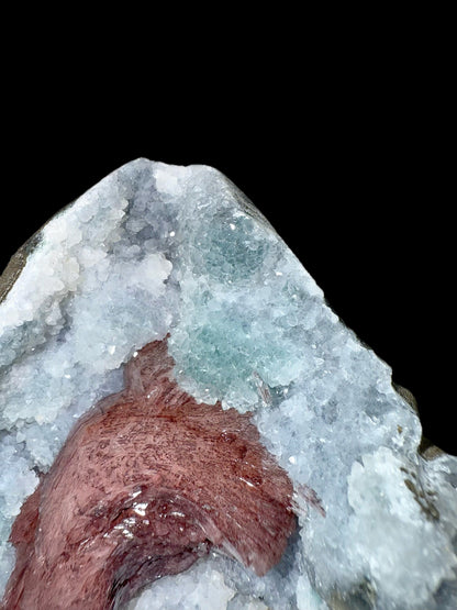 Heulandite on Chalcedony | SELF STANDING | High Quality Mineral | Indian Mineral | Superb Minerals | Fine Mineral | Collection – Chalcedony