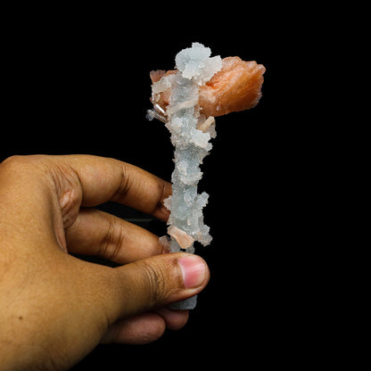 Heulandite with Chalcedony Natural Mineral Specimen – Heulandite