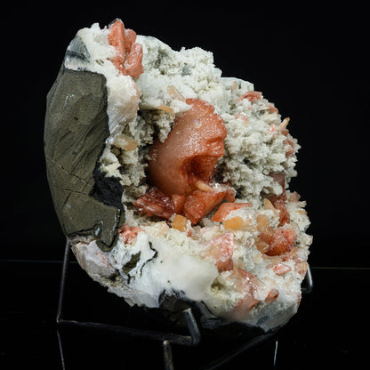 Heulandite with Chalcedony 5" - Jalgaon India – Heulandite