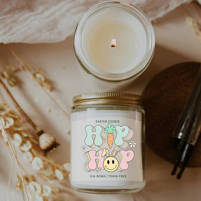 Easter Cookie Retro – Candle