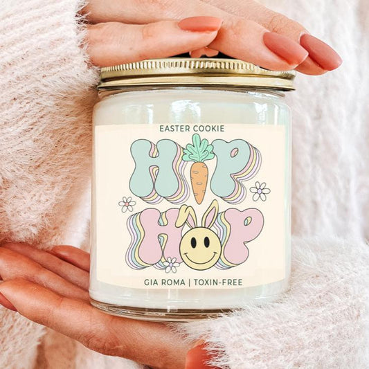 Easter Cookie Retro – Candle