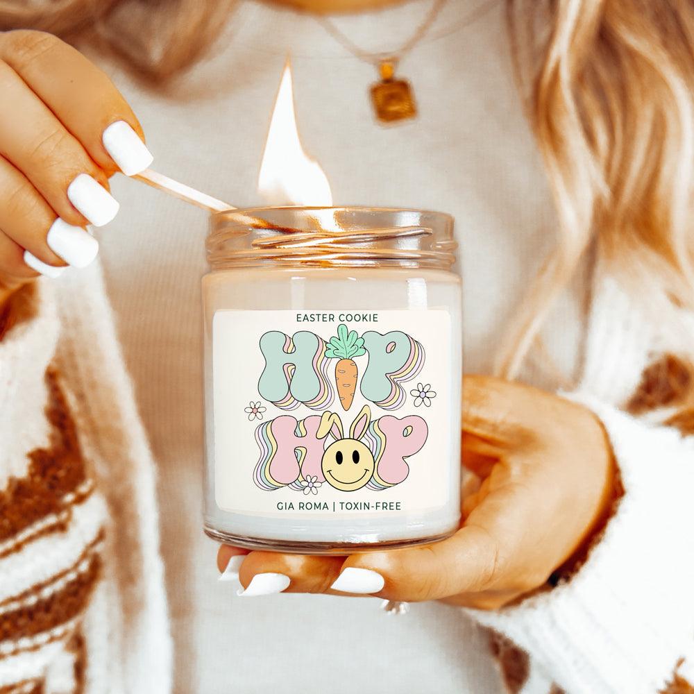 Easter Cookie Retro – Candle
