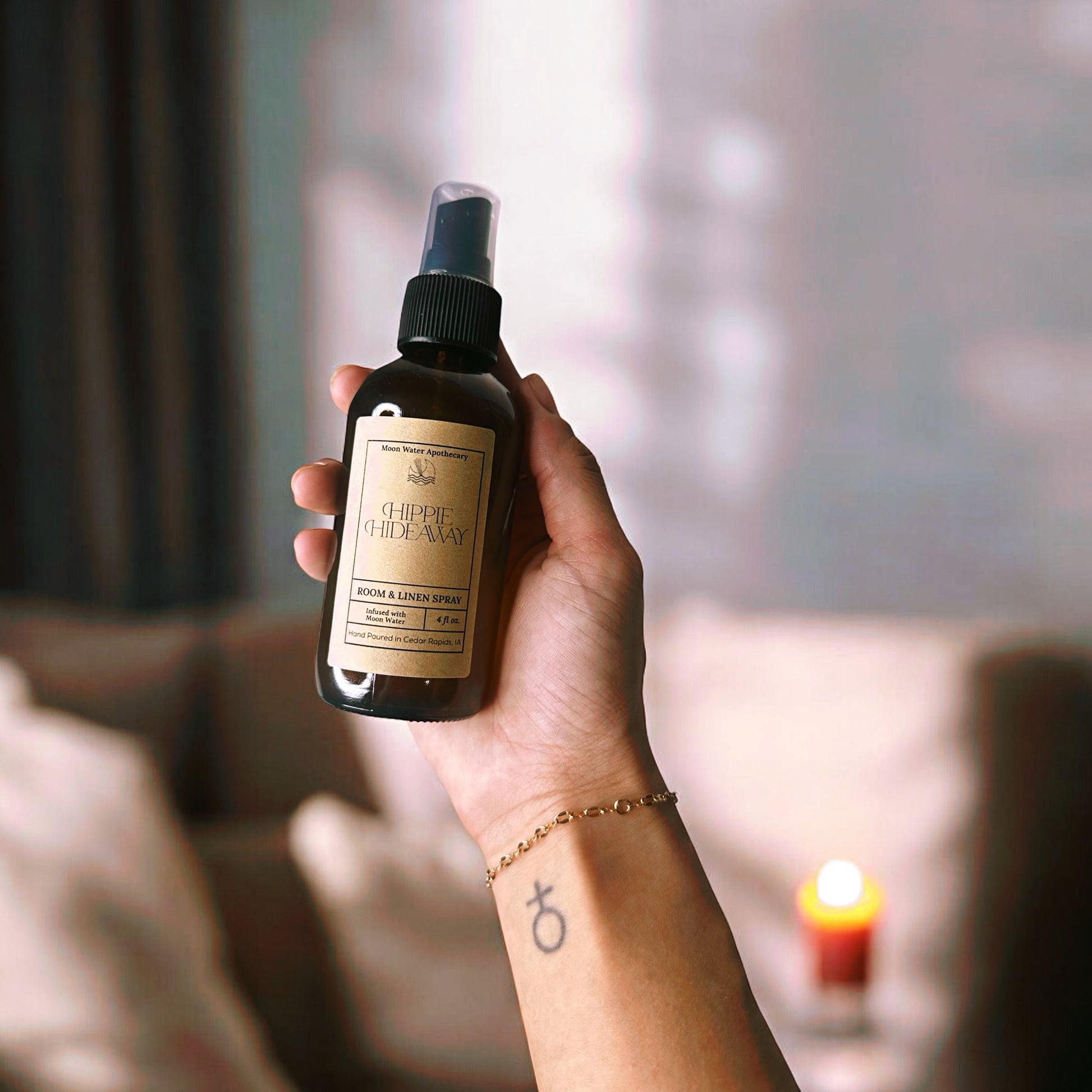 HIPPIE HIDEAWAY - ROOM SPRAY -- by Moon Water Apothecary! –