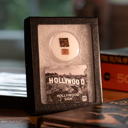 Original 1923 Hollywood Sign Fragments | Metal & Wood