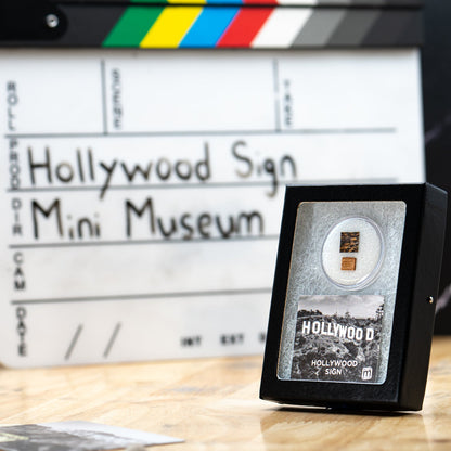 Original 1923 Hollywood Sign Fragments | Metal & Wood