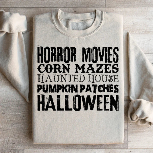 Horror Movies Corn Mazes - Sweatshirt – Sand
