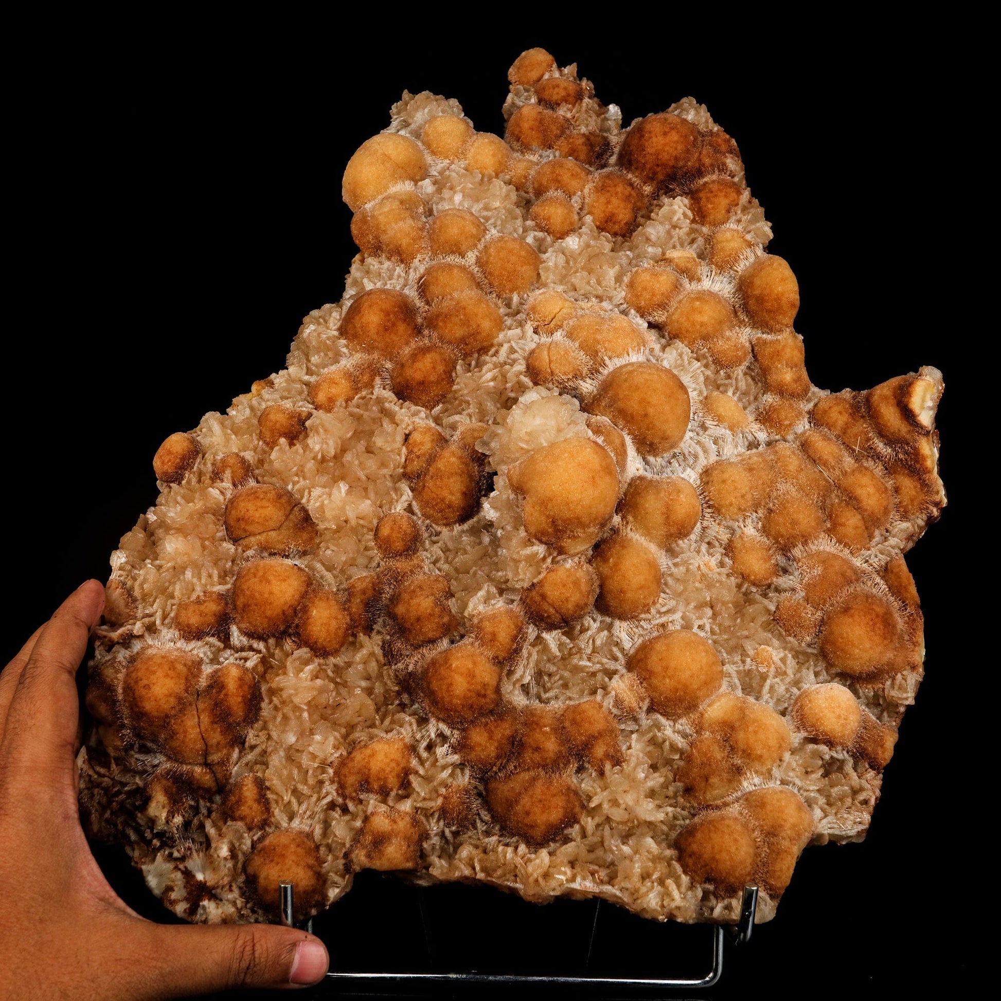 Huge Thomsonite with Stilbite Rare Find Natural Mineral Specimen – Thomsonite