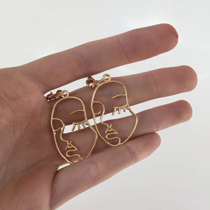Picasso Face Earrings – Earrings