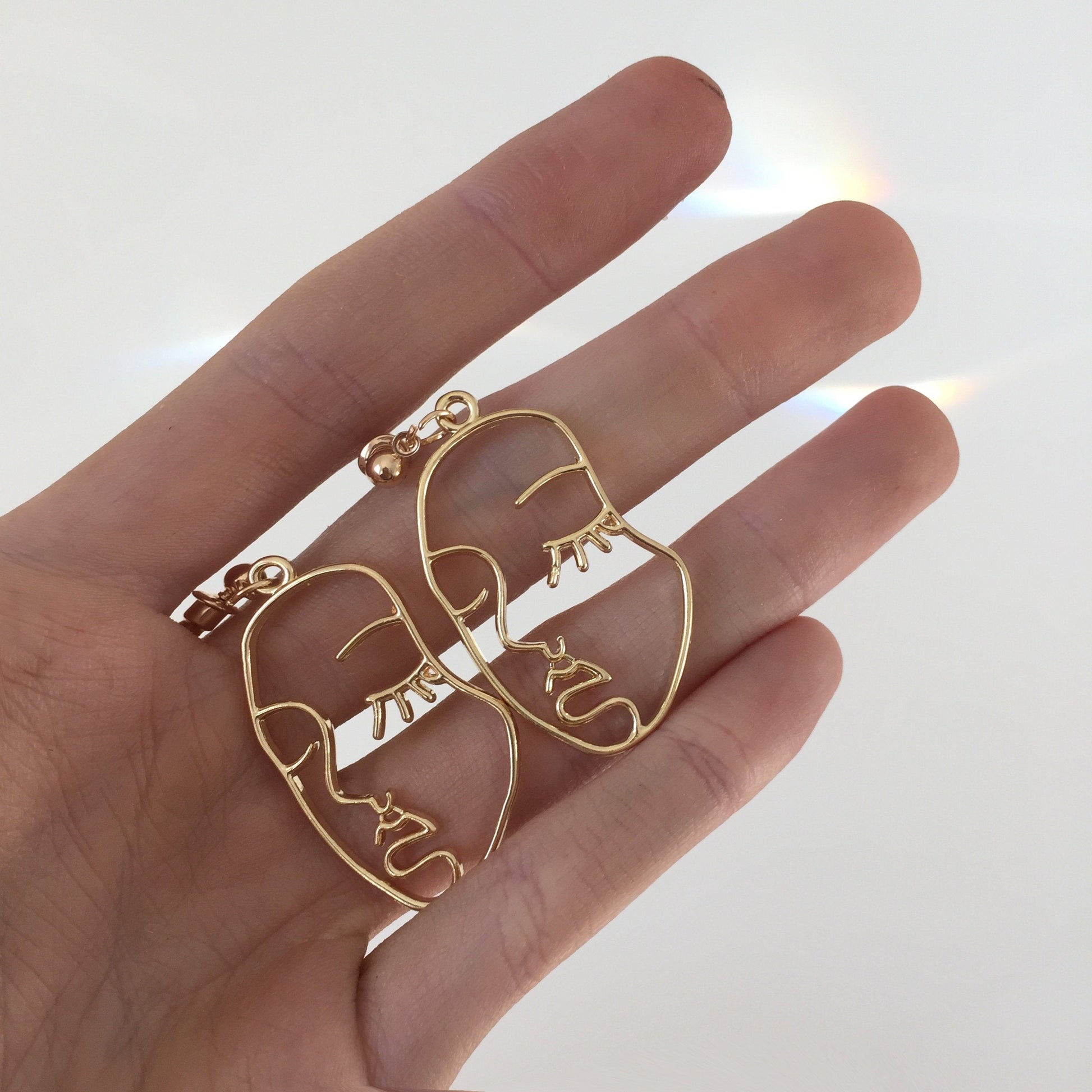 Picasso Face Earrings – Earrings
