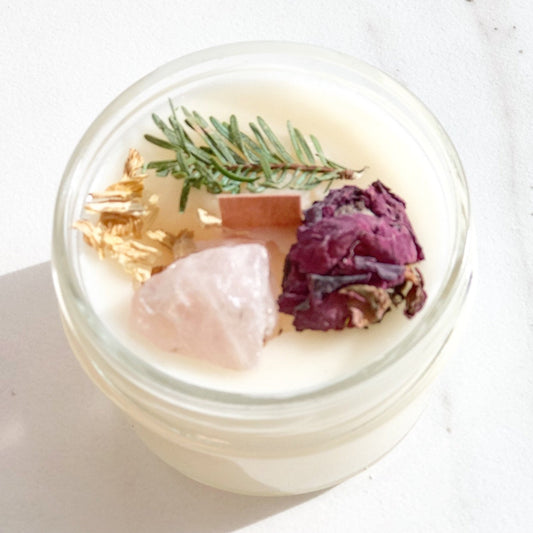 Fertility candle / crystal candle – Metaphysical