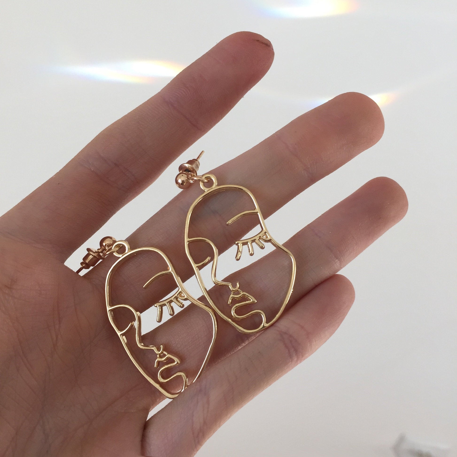 Picasso Face Earrings – Earrings