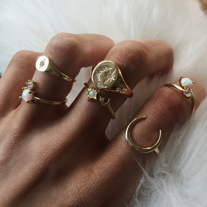 The Celestial Moon Ring