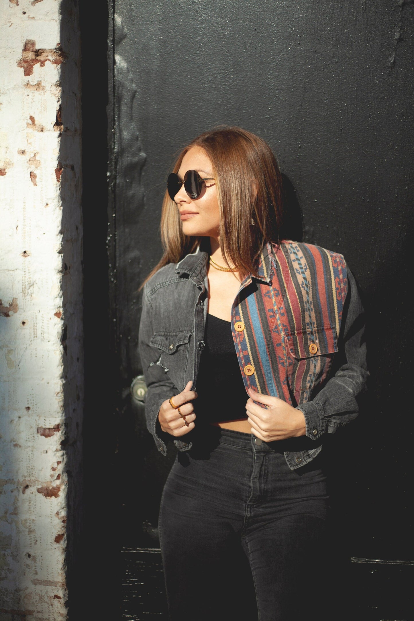 QUEEN Gold or Silver Flat Top Ring