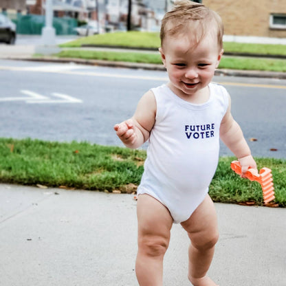FUTURE VOTER Baby Bodysuit or Toddler Tee Shirt