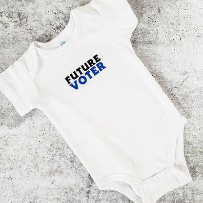 FUTURE VOTER Baby Bodysuit or Toddler Tee Shirt