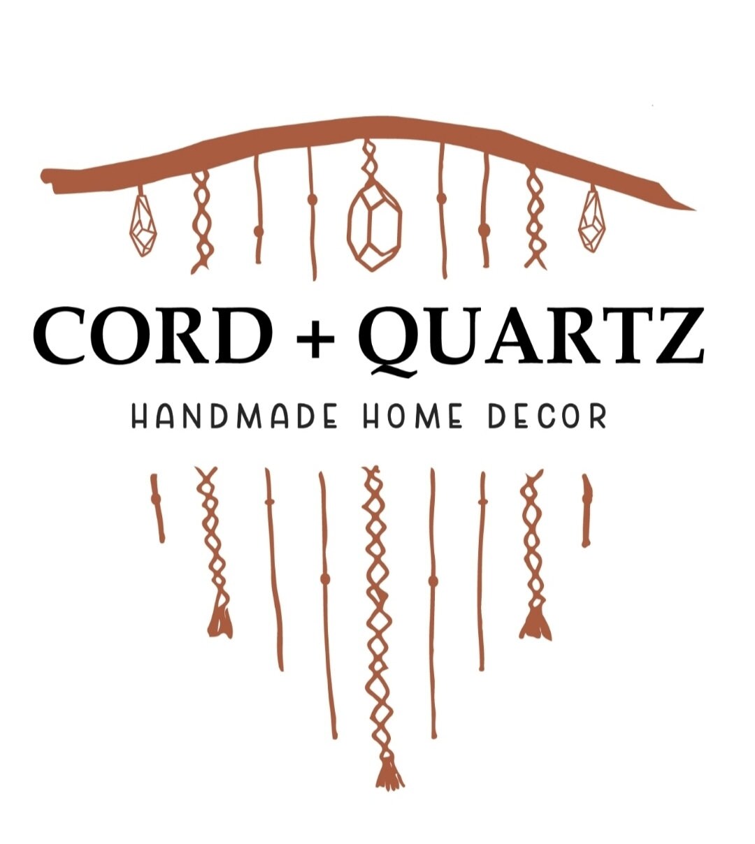 Macrame plant hangers. Spiral design. made to order