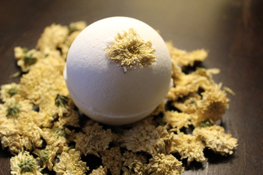 Bath Bomb Sleepy Baby Bomb with Lavender and Chamomile Organic – Bath