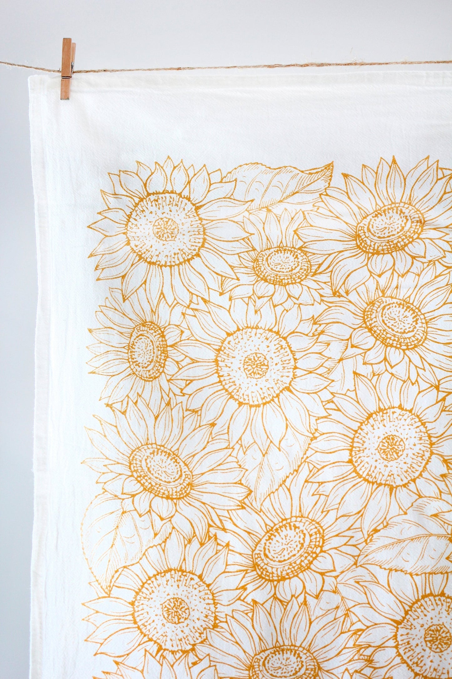 Sunflower Garden Tea Towel – Storefront