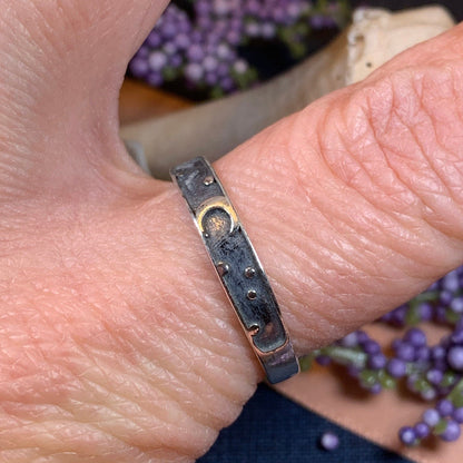Minimalist Moon Ring – Ring