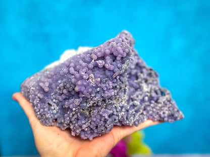 7" LARGE Purple Grape Agate –