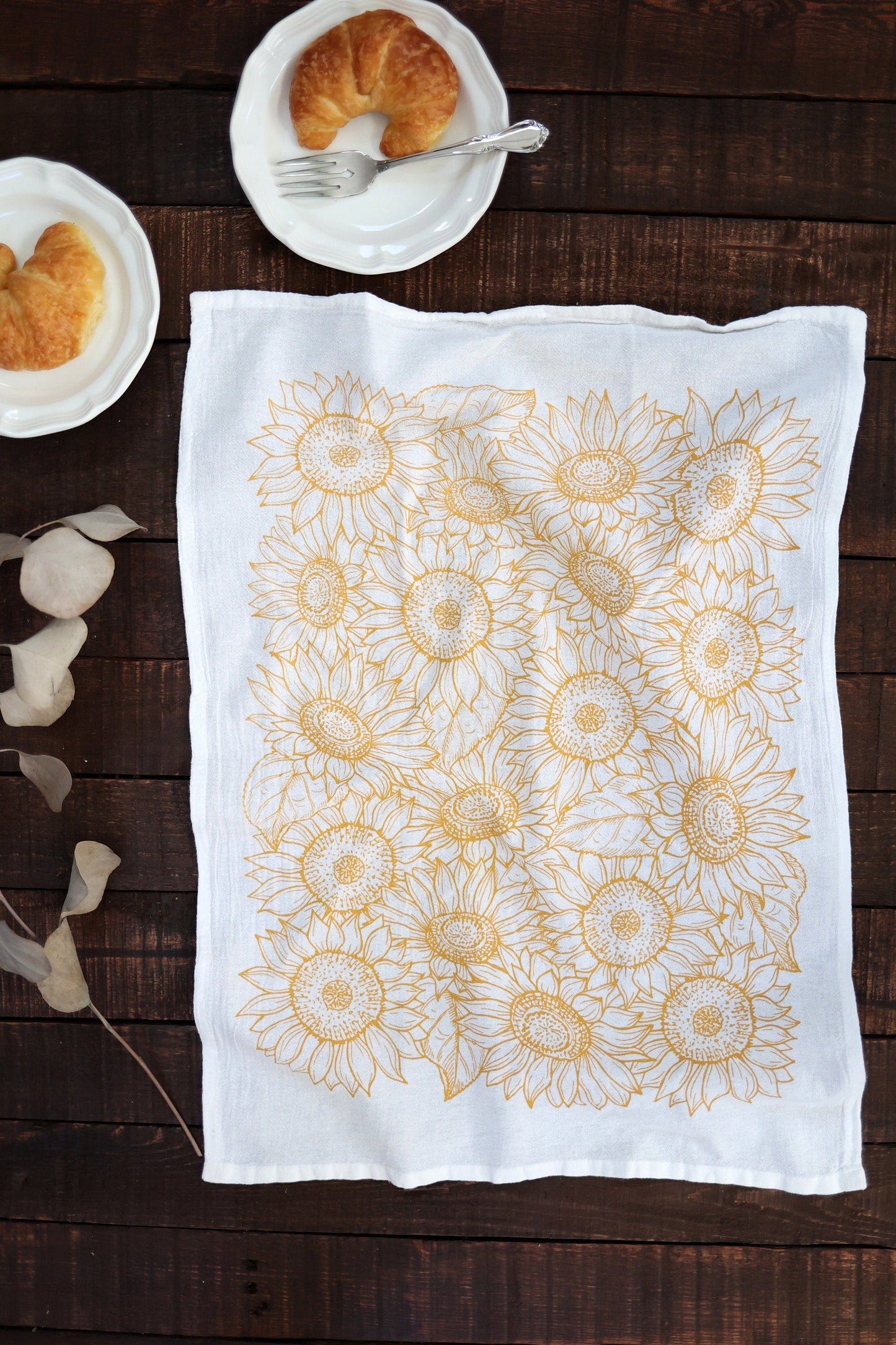 Sunflower Garden Tea Towel – Storefront