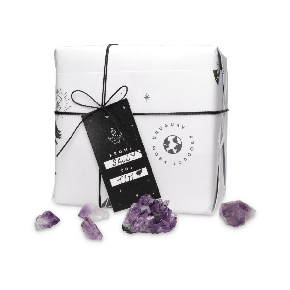 Amethyst Crystal Curtain Tie Backs – Elegant Home Decor Pair