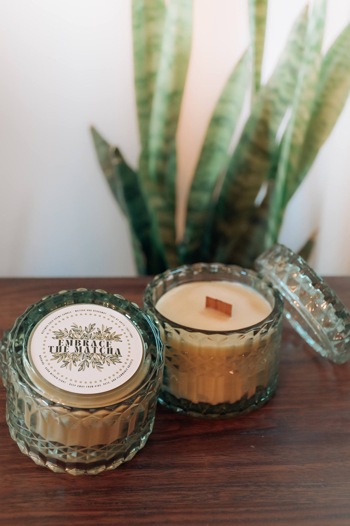 Embrace the Matcha Candle – non toxic candle