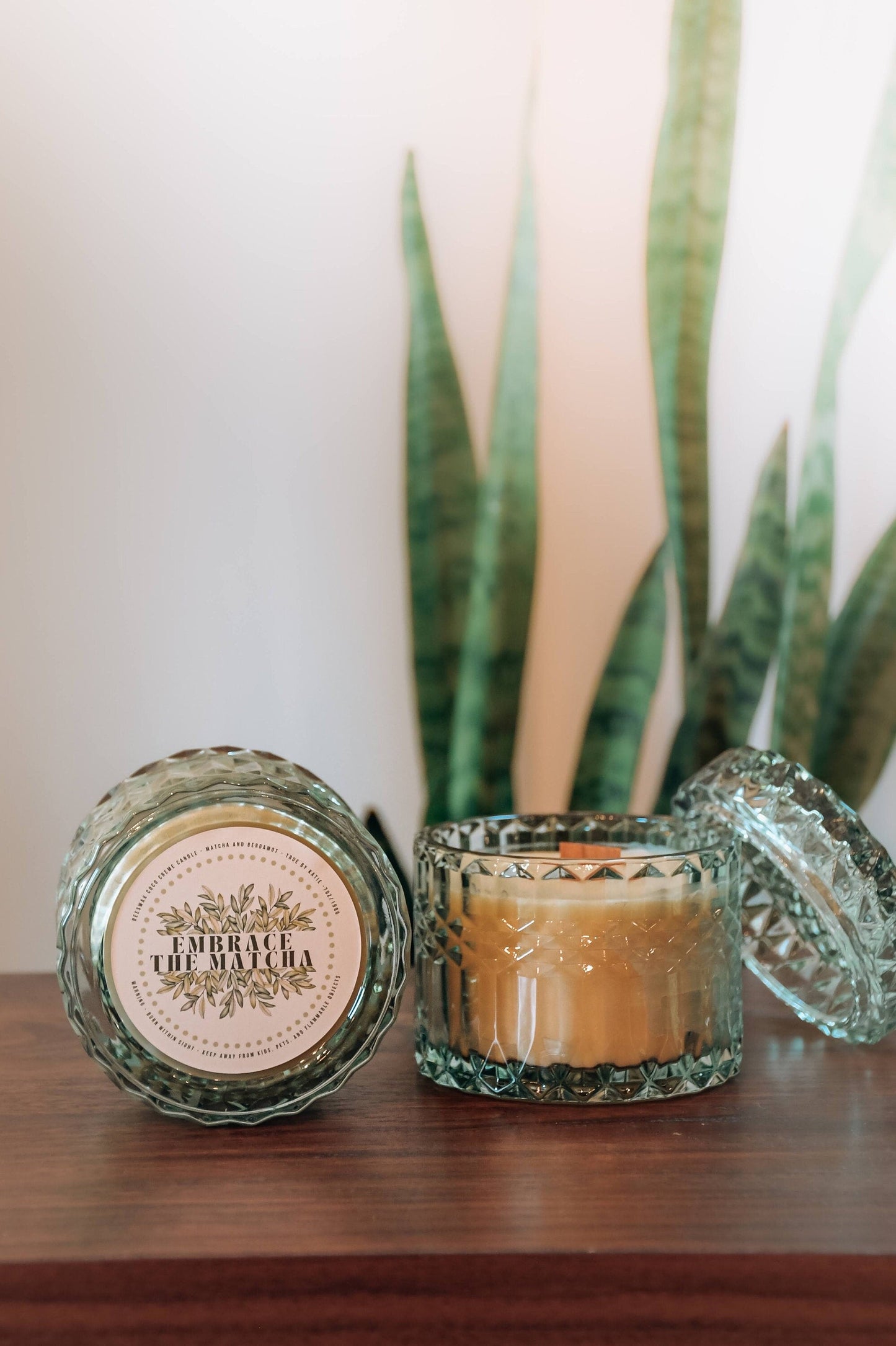 Embrace the Matcha Candle – non toxic candle
