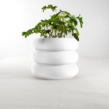 Hanging Bubble Planter with Hemp Cord | 4–9 Inch Plant Pot