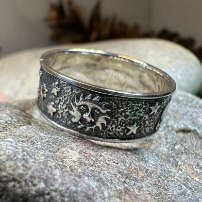 Cosmos Crescent Moon Ring