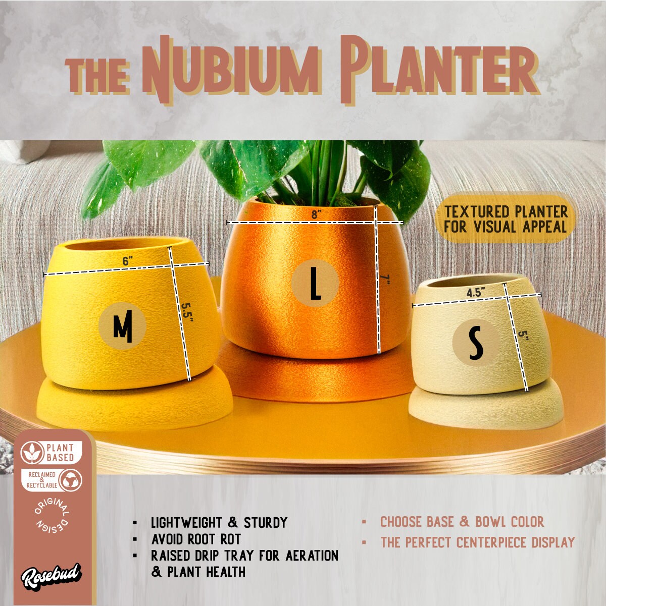 Nubium Planter – Pots & Planters
