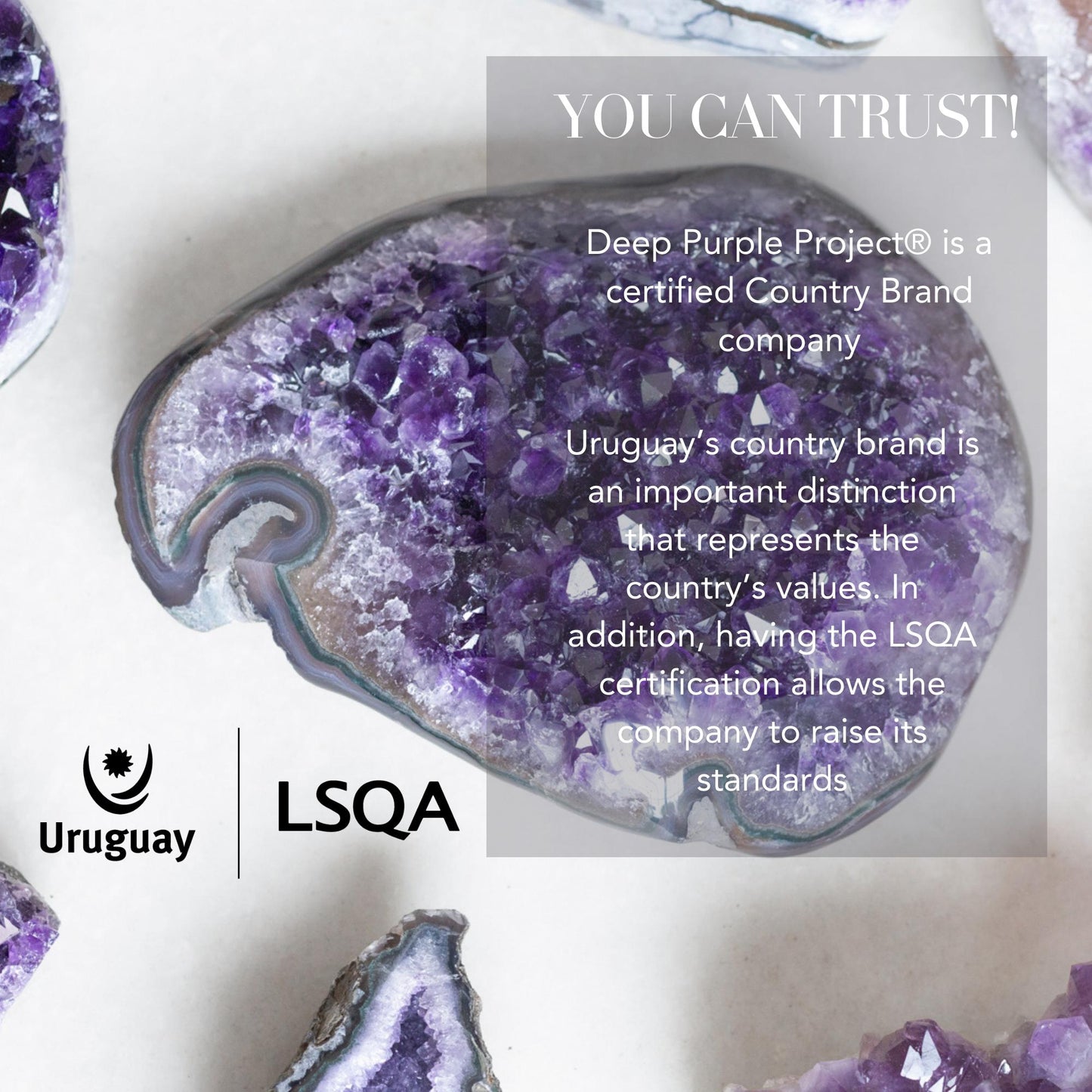 Amethyst Cupcake shaped Crystals