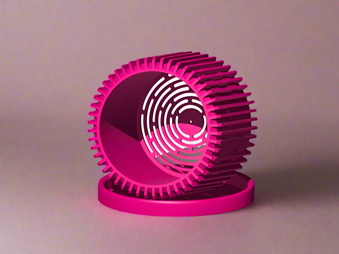 Modern Heart-Shaped Planter with Drainage & Saucer – Unique Valentine’s Day Gift for Plant Lovers, 3d Printed Planter Home Hosting Decor, – Planter