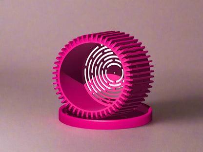 Modern Heart-Shaped Planter with Drainage & Saucer – Unique Valentine’s Day Gift for Plant Lovers, 3d Printed Planter Home Hosting Decor, – Planter