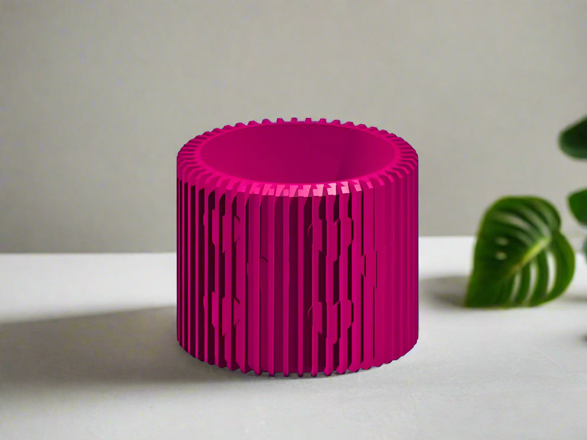 Modern Heart-Shaped Planter with Drainage & Saucer – Unique Valentine’s Day Gift for Plant Lovers, 3d Printed Planter Home Hosting Decor, – Planter
